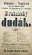 Němčice, SDO, Strakonický dudák - plakát, 1901