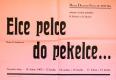 Žďár nad Sázavou, Dětská divadelní scéna, Elce pelce do pekelce - plakát, 1965