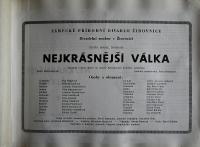 Žirovnice, Divadelní soubor MěKS, Nejkrásnější válka, 1993