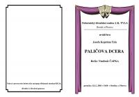 Brodek u Přerova, Tyl, Paličova dcera - program, 2003