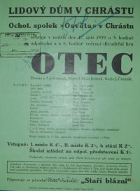 Chrást, Osvěta, Otec – plakát, 1939